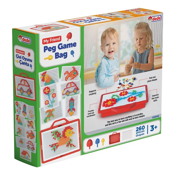 Dede Arkadaşım Çivi Oyunu Çanta 03946 - Görsel 5
