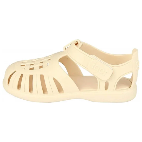 Igor Tobby Solid S10271-079 Krem Çocuk Sandalet - Görsel 2