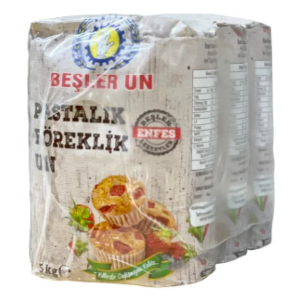 Beşler Un 5 Kg Pastalık Böreklik Un - Görsel 4