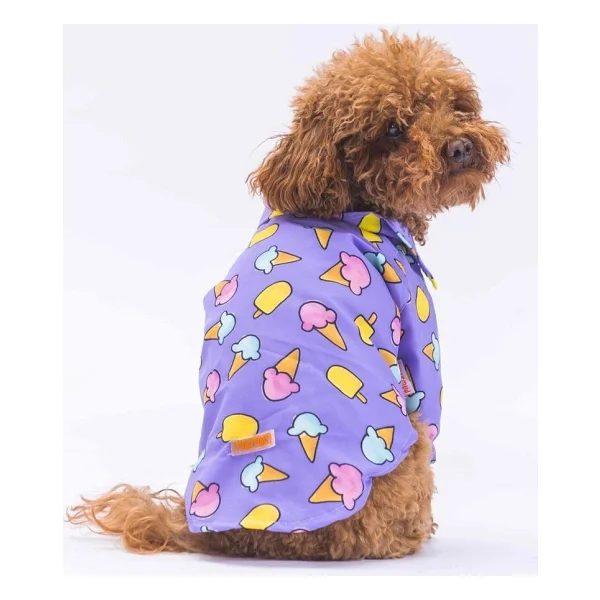 Pawstar Ice Cream Kedi Köpek Gömleği - Görsel 8