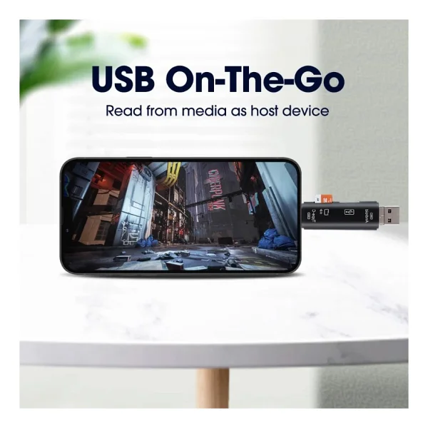 Daytona A-5068 Type-C To USB 3.0 Flash Otg Veri Aktarım Sd Tak Çalıştır Kart Okuyucu Çevirici - Görsel 10