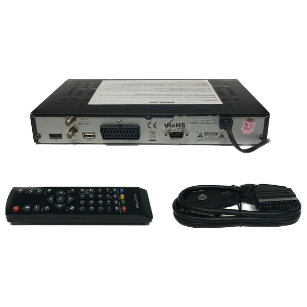 Goldmaster Megastar Ms-490 Hdmı Çıkışlı Tüplü TV Uyumlu Scart Pvr Kayıt Uydu Alıcısı - Görsel 4