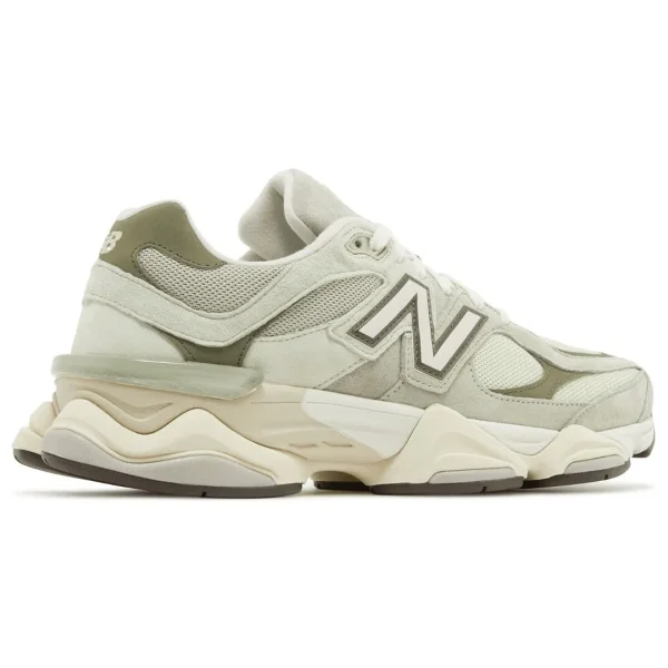 New Balance 9060 U9060eec Yeşil-Krem Sneaker - Görsel 3