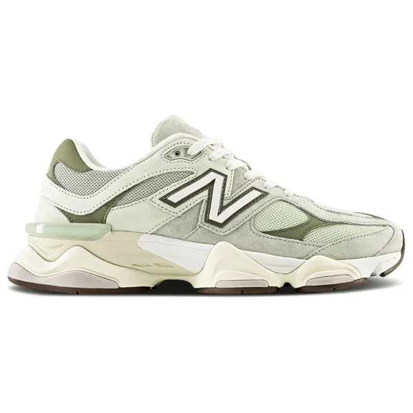 New Balance 9060 U9060eec Yeşil-Krem Sneaker - Görsel 7