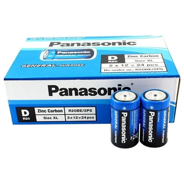 Panasonic 2'li D Büyük Boy Pil - Görsel 6