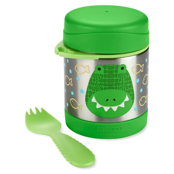 Skip Hop Zoo Timsah Paslanmaz Çelik Termos 325 Ml - Görsel 2