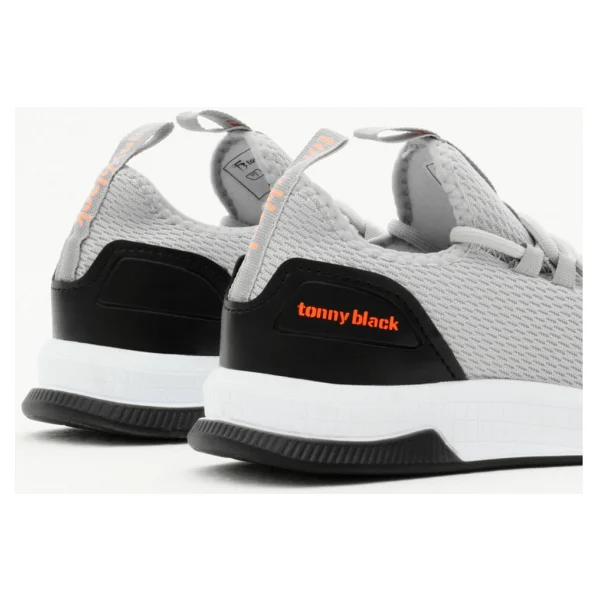 Tonny Black Unisex Füme Nefes Alabilen Kumaş Poli Taban Bağcıklı Spor Ayakkabı - Görsel 5
