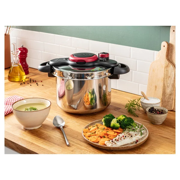 Tefal Clipso Minut Easy 6 Lt Düdüklü Tencere - Görsel 5