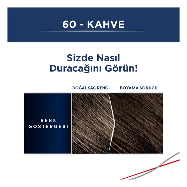 Men Perfect 60 Kahve Erkek Saç Boyası - Görsel 6