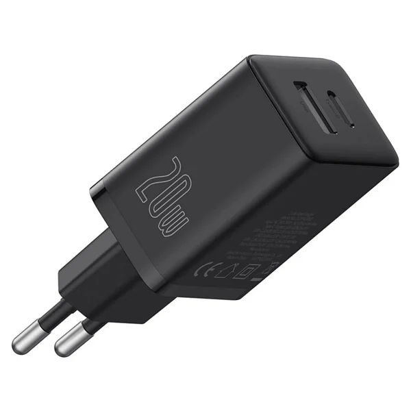 Baseus Cube 20 W Beyaz Hızlı Şarj Adaptörü - Görsel 3