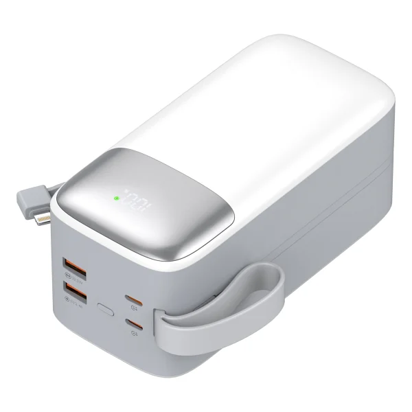 Sword SW-50PO3 Beyaz 50000 mAh Hızlı Şarj Powerbank - Görsel 6