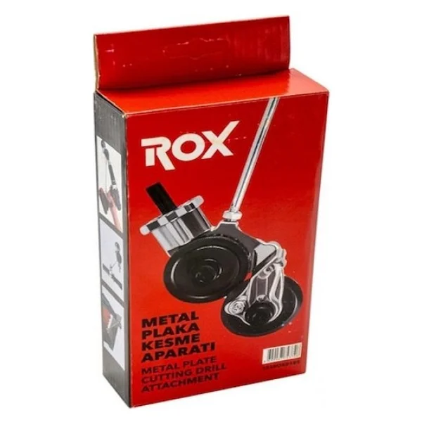 Rox 0185 Matkap İçin Metal Plaka Ve Sac Kesme Aparatı - Görsel 6