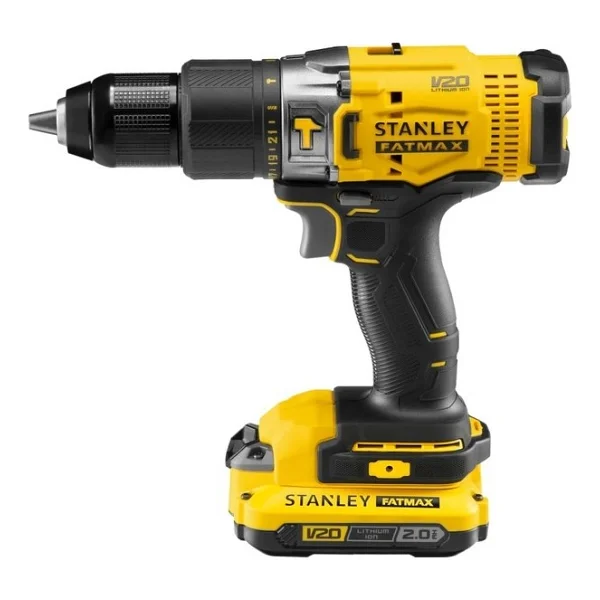 Stanley Scd718d2k 18 V Çift Akülü 2 Ah Darbeli Matkap - Görsel 4