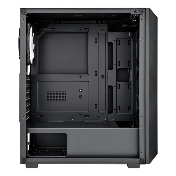 FSP CMT218 650W 4x Fan E-ATX Siyah Gaming Kasa - Görsel 4