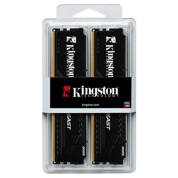 Kingston Fury Beast 64 GB (2x32) 5200 MHz Cl36 Kf552c36bbek2/64 DDR5 RAM - Görsel 3
