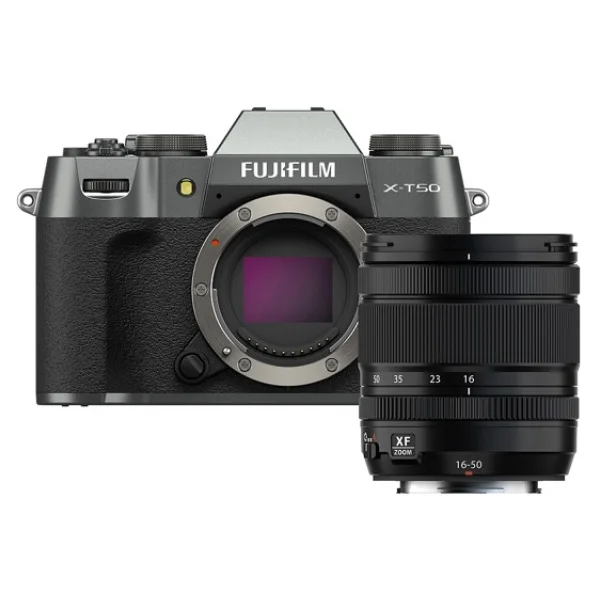 Fujifilm X-T50 + 16-50mm Lens Antrasit Aynasız Fotoğraf Makinesi - Görsel 9