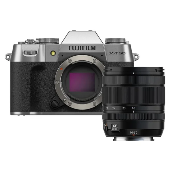 Fujifilm X-T50 + 16-50mm Lens Gümüş Aynasız Fotoğraf Makinesi - Görsel 8
