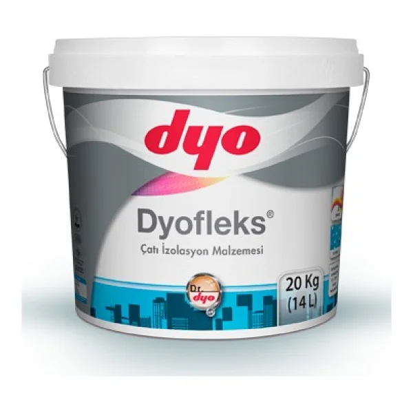 Dyo Dyoflex Elyaflı 2.5 Lt Çatı İzolasyon Malzemesi - Görsel 2