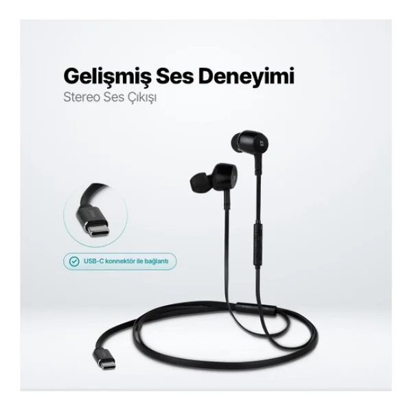 Ttec Pop 2 Type-C Kulak İçi Kablolu Kulaklık - Görsel 2