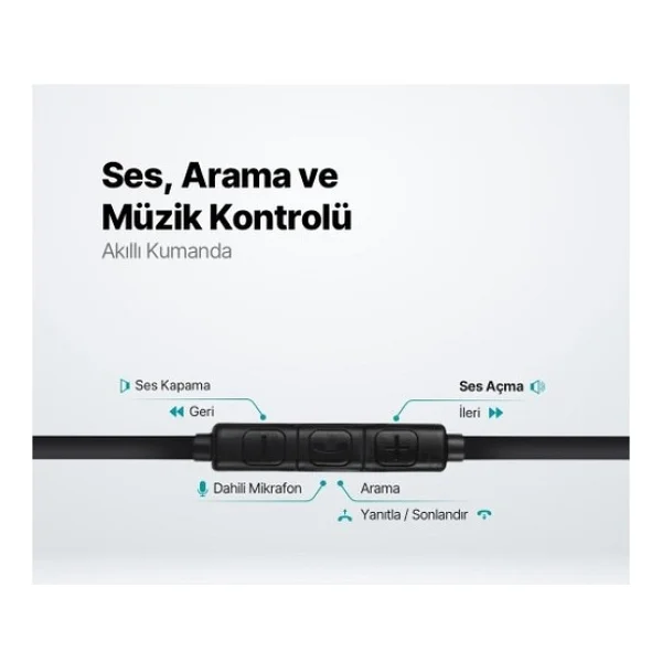 Ttec Pop 2 Type-C Kulak İçi Kablolu Kulaklık - Görsel 3