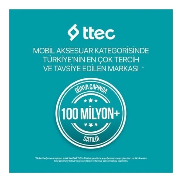Ttec Rio 2 2kmm14s Type-C Siyah Kulak İçi Kablolu Kulaklık - Görsel 5