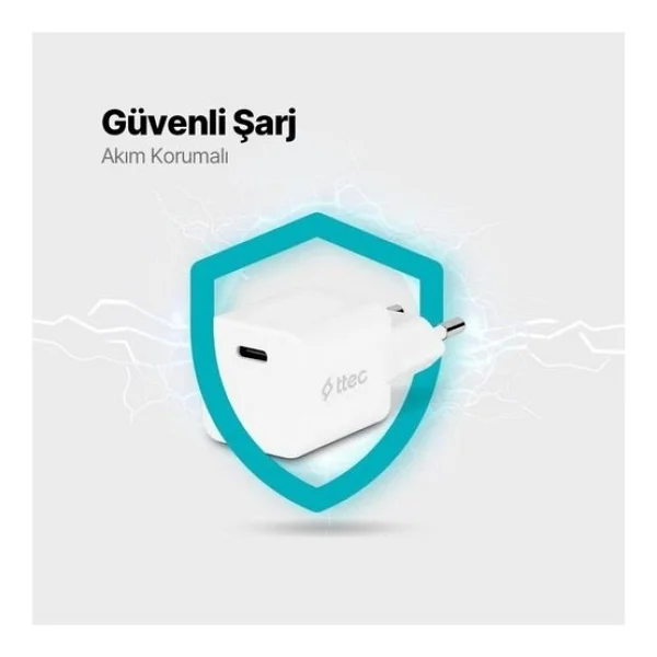 Ttec Smartcharger Pd Seyahat Hızlı Şarj Aleti 20w (534345984) - Görsel 4