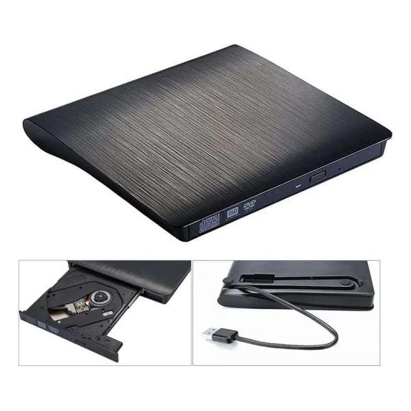 Alfalink Al-Dvd15 USB 3.0 Ultra Slim Taşınabilir DVD Optik Yazıcı - Görsel 5