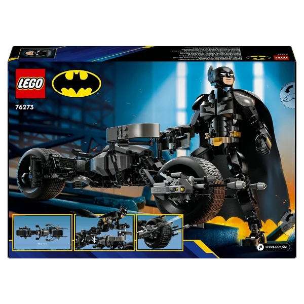 Lego 76273 Dc Batman Yapım Figürü Ve Bat-Pod Motosiklet - Görsel 4