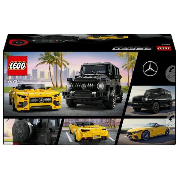 Lego 76924 Speed Champions Mercedes-Amg G 63 Ve Mercedes-Amg Sl 63 - Görsel 4