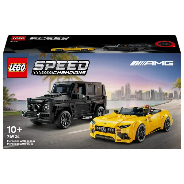 Lego 76924 Speed Champions Mercedes-Amg G 63 Ve Mercedes-Amg Sl 63 - Görsel 3