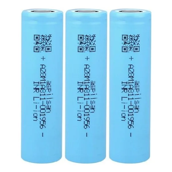 Aspilsan Inr18650a28 2800 mAh 3.7v Li-İon Şarjlı Pil 3 Lü Paket Yüksek Performanslı - Görsel 3