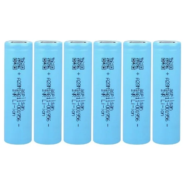 Aspilsan Inr18650a28 3.7v 2800 mAh 25a 6'lı Li-İon Şarjlı Pil - Görsel 2