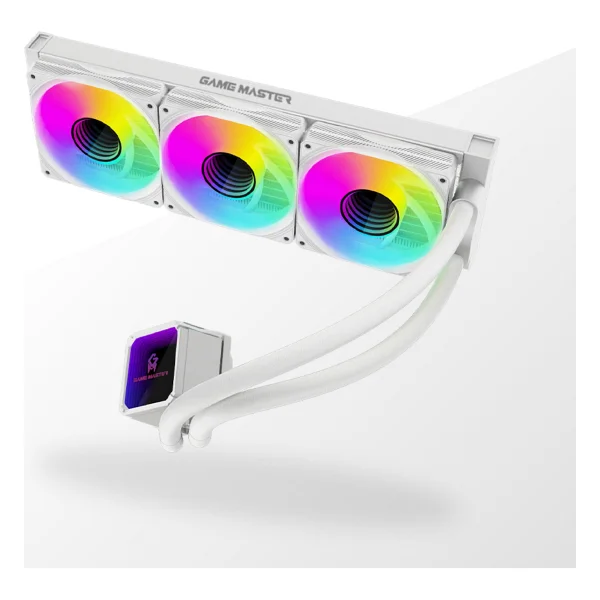 Gamemaster 3 Fanlı Argb 360mm Watercooler Beyaz Sıvı Soğutma - Görsel 5