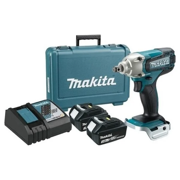 Makita Dtw190rfe 18 V Çift Akülü 3 Ah Darbeli Somun Sıkma Makinesi - Görsel 2