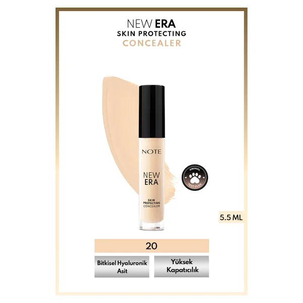 Note New Era Skin Protecting 20 Light Beige 5.5 Ml Likit Kapatıcı - Görsel 9