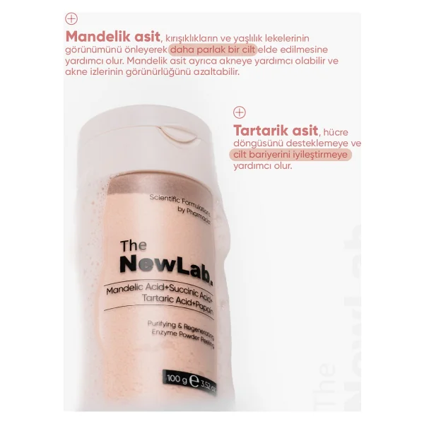 The Newlab Arındırıcı Ve Yenileyici Enzim 100 Gr Peeling - Görsel 8