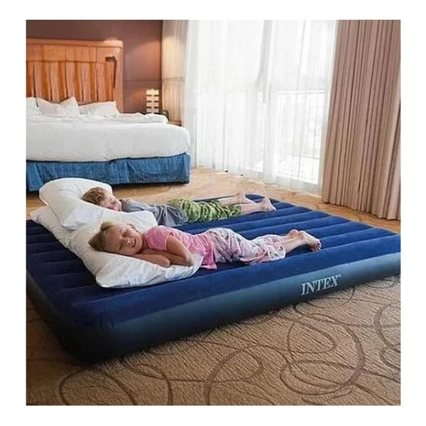 Intex King Dura-Beam Klasik Yatak - Kamp Yatağı ( Lacivert ) - Standart - Görsel 5