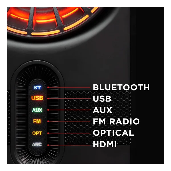 Rampage Rms-311 Shard RGB 80 W 2+1 Bluetooth Hoparlör - Görsel 10