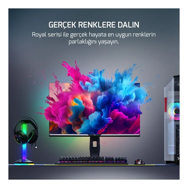 Gamepower Royal T20 27" 0.5 ms 2K Pivot IPS 180 Hz Oyuncu Monitörü - Görsel 7