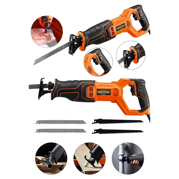 Dozzer Alman X-11000 Devir Ayarlı 12 Bıçaklı Tilki Kuyruğu Testere - Görsel 2