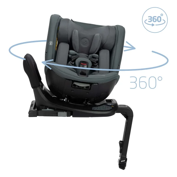 Maxi-Cosi Spinel 360° S Dönebilen Isofixli Authentic Graphite 0-36 Kg Oto Koltuğu - Görsel 9