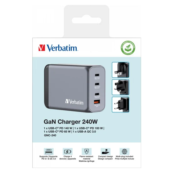 Verbatim 32204 Gnc-200 200 W Hızlı Şarj Adaptörü - Görsel 7