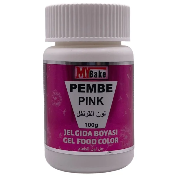 Mybake Pembe Jel Gıda Boyası 100 Gr - Görsel 2