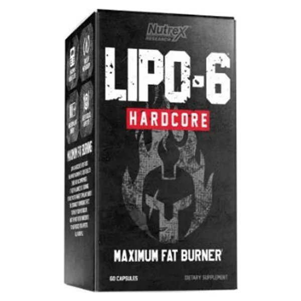 Nutrex Lipo-6 Hardcore Maxımum Fat Burner 60 Capsul Usa Version - Görsel 2