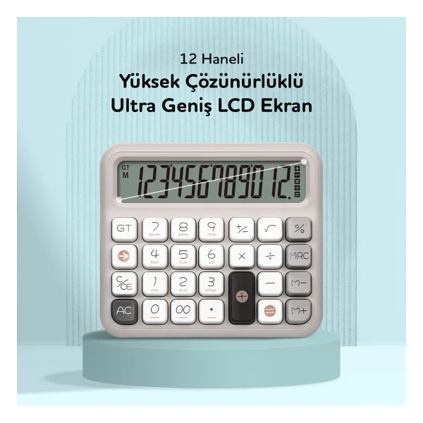 Daxi X-250 12 Haneli Hesap Makinesi - Görsel 3