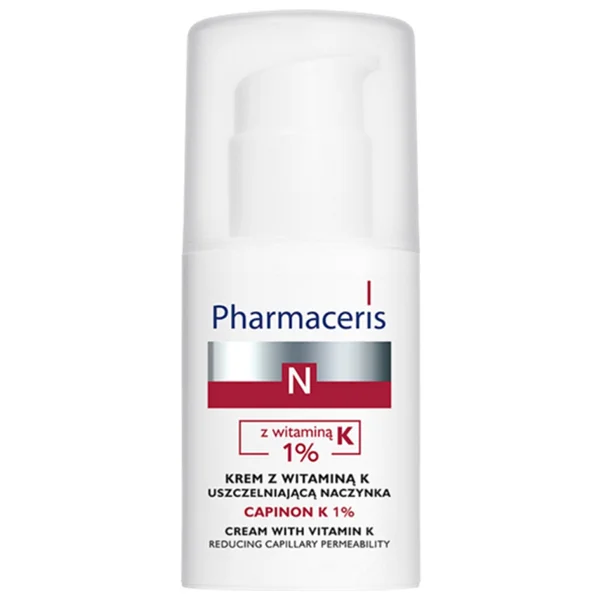 Pharmaceris N Capinon K % 1 Vitamin Geniş Kılcal Damar Görünümünü Azaltıcı Krem 30 Ml - Görsel 2