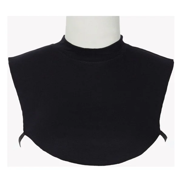 Melodi Scarf Tesettür Boyunluk Siyah - Standart - Görsel 5