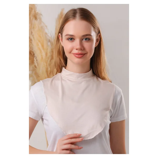 Melodi Scarf Tesettür Boyunluk Siyah - Standart - Görsel 7