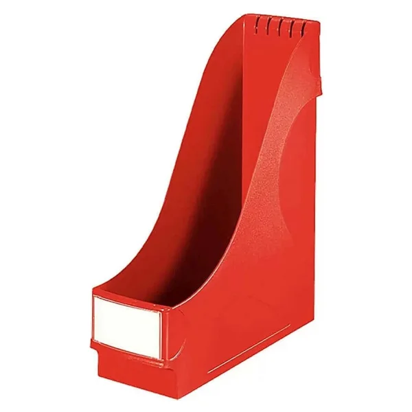 Leitz 2425 Kırmızı Plastik Magazinlik - Görsel 4