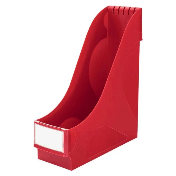 Leitz 2425 Kırmızı Plastik Magazinlik - Görsel 5
